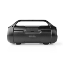 Prijenosni bluetooth zvučnik NEDIS Party Boombox SPBB310BK, TWS, vodootporni, 60W, crni