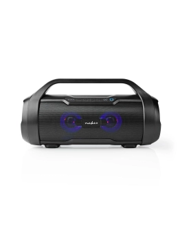 Prijenosni bluetooth zvučnik NEDIS Party Boombox SPBB310BK, TWS, vodootporni, 60W, crni