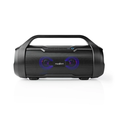 Prijenosni bluetooth zvučnik NEDIS Party Boombox SPBB310BK, TWS, vodootporni, 60W, crni   - Prijenosni zvučnici