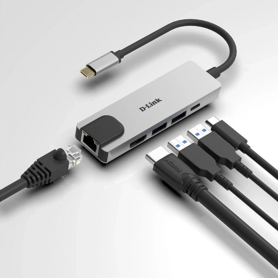 USB HUB D-LINK  DUB-M520, USB 3.0, 5-portni