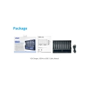 Punjač baterija Li-ion, za 8 komada baterija, USB C, XTAR VC8
