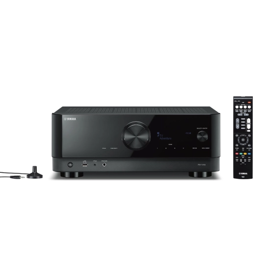 AV receiver YAMAHA RX-V4A, 5.1-kanalni, crni