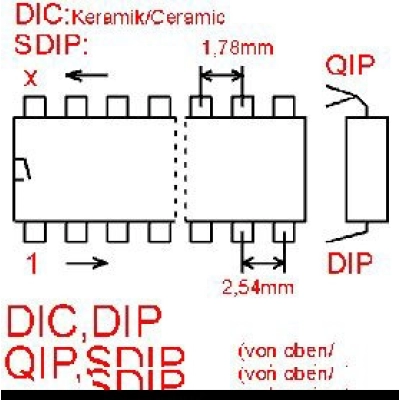 ICL7107CPL   - ELEKTRONIČKE KOMPONENTE