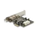 PCIe kartica DELOCK, 2x FireWire 1394B 9 pin (Ž), 1 x FireWire 1394A 6 pin (Ž)