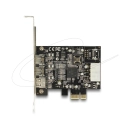PCIe kartica DELOCK, 2x FireWire 1394B 9 pin (Ž), 1 x FireWire 1394A 6 pin (Ž)