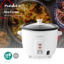 Kuhalo za rižu NEDIS KARC06WT, 0,6l, 300W, bijelo