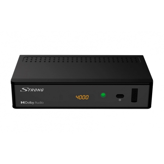 TV tuner STRONG SRT 8215, DVB-T2 HEVC/H.265, Dolby® Digital Plus
