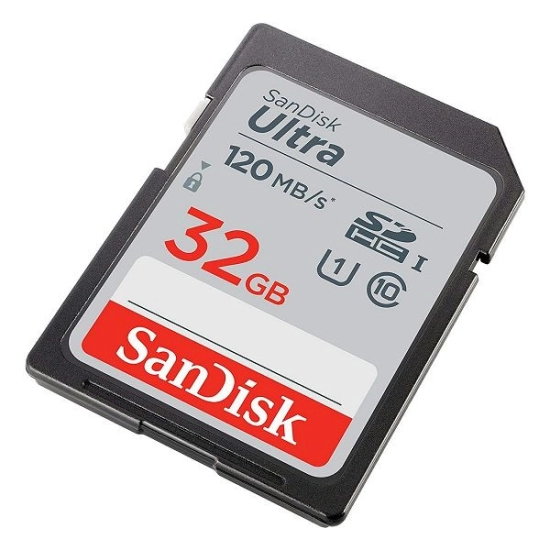 Memorijska kartica SANDISK Ultra, SDXC, 32GB, SDSDUN4-032G-GN6IN, Class 10, 120MB/s
