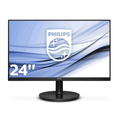 Monitor 24incha PHILIPS 241V8L/00, FHD, VA W-LED, 75Hz, 4ms, 250cd/m2, 3000:1, crni   - Philips