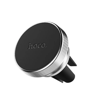 Držač za smartphone HOCO CA47, univerzalni,magnetni, za auto, metal srebrni   - Nosači za smartphone