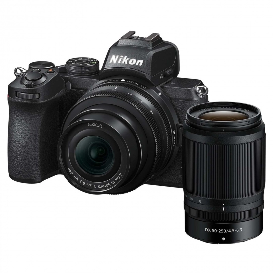 Fotoaparat NIKON Z50 + 16-50VR + 50-250 VR, CMOS senzor, 21.5MP, 4K UHD