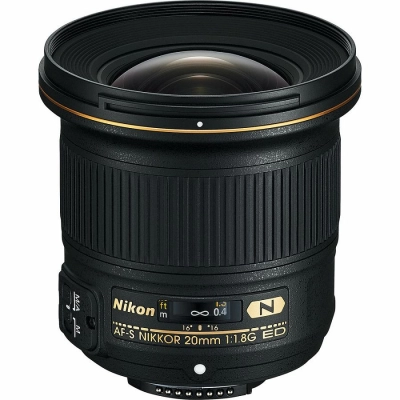 Objektiv NIKKOR AF-S 20mm f/1,8G   - Foto oprema