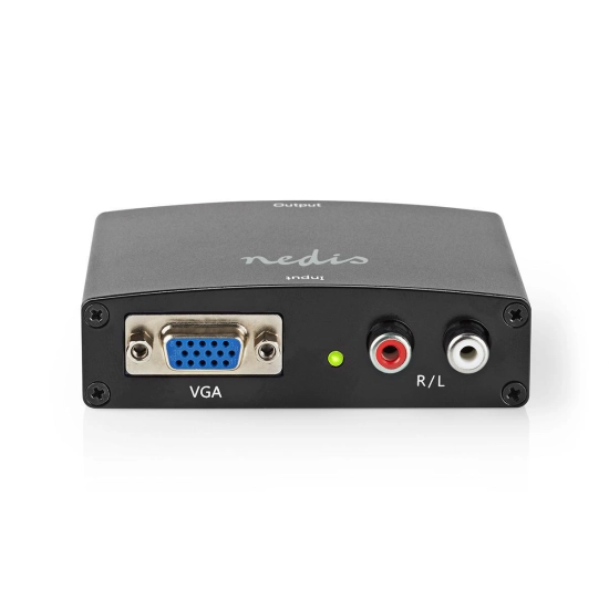 Pretvarač VGA / 2x RCA (m)  na  HDMI  NEDIS VCON3454AT