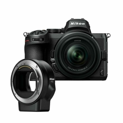 Fotoaparat NIKON Z5 + 24-50mm Kit + FTZ Adapter Kit, CMOS senzor, 24.3MP, 4K UHD   - FOTOAPARATI I OPREMA