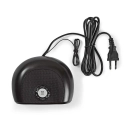 Radio budilica NEDIS LED zaslon, AM/FM, Snooze, crna