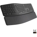 Tipkovnica LOGITECH K860 Ergo split, 920-010108, bežična, crna