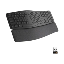 Tipkovnica LOGITECH K860 Ergo split, 920-010108, bežična, crna
