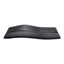 Tipkovnica LOGITECH K860 Ergo split, 920-010108, bežična, crna