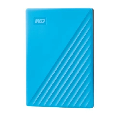 Tvrdi disk vanjski 4000 GB WESTERN DIGITAL Passport WDBPKJ0040BBL-WESN, USB 3.2, 5400 okr/min, 2.5incha, plavi   - POHRANA PODATAKA
