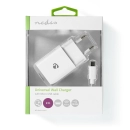 Kućni punjač NEDIS WCHAM212AWT, 10.50W, 1x USB-A, micro USB, bijeli