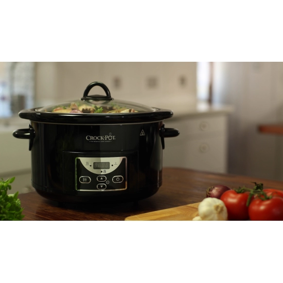 Aparat za sporo kuhanje CROCK POT, 4.7l, crni digitalni