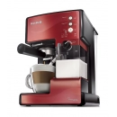 Aparat za kavu BREVILLE VCF046X Prima Latte, espresso, 15 bara, crveni 