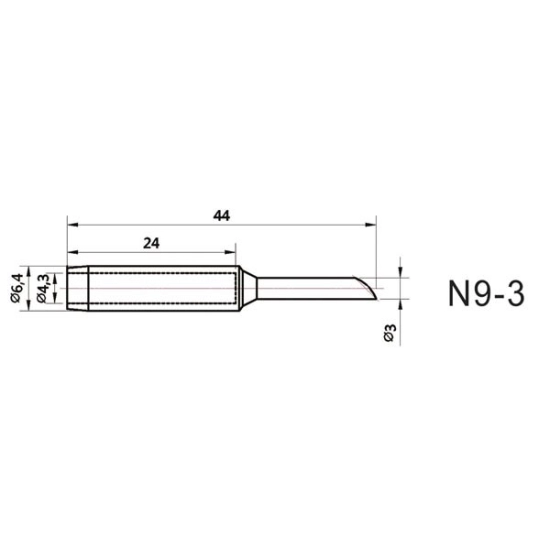 VRH ZA VTSS220, VTSS230,ZD-8922   3,0 mm