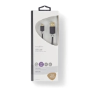 Kabel NEDIS CCBW60500AT20, USB A (M) na USB Micro B 2.0 (M), 480 Mbps, gold plated, 2m