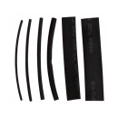 Bužir termo - set 100 x 10cm, crni, 2:1, u kutiji