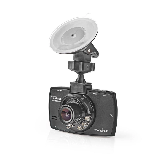 Auto kamera NEDIS DCAM11BK, 1080p, prikaz 120 stupnjeva, 2.7 incha LCD, parking senzor, senzor pokreta