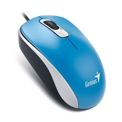 Miš GENIUS DX-110, 1000 DPI, USB A, plavi   - Genius