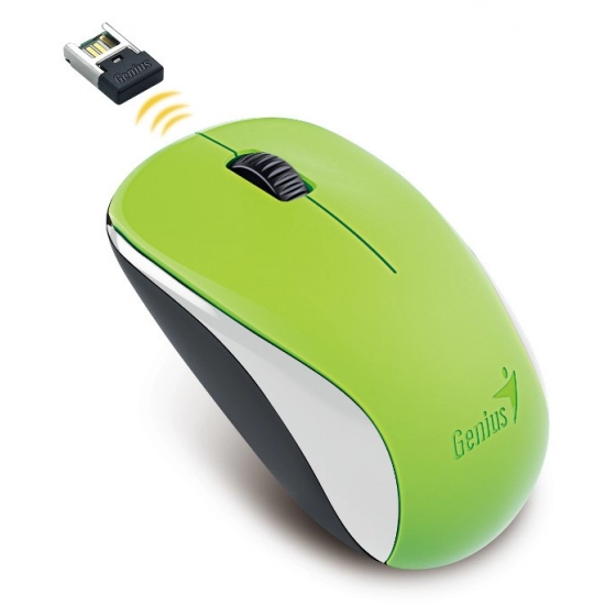 Miš GENIUS NX-7000, bežični, 1200 DPI, USB, zeleni