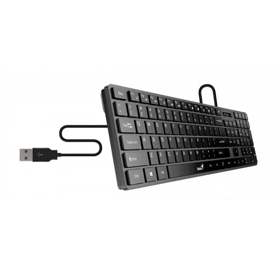 Tipkovnica GENIUS SlimStar 126, USB, crna