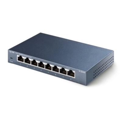 Switch TP-LINK SG108, 8-port GB metalno   - Switchevi