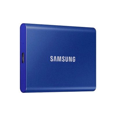 SSD vanjski 2000 GB SAMSUNG T7, MU-PC2T0H/WW, 1.050/1.000 MB/s, USB 3.2, indigo plavi   - Vanjski SSD