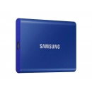 SSD vanjski 2000 GB SAMSUNG T7, MU-PC2T0H/WW, 1.050/1.000 MB/s, USB 3.2, indigo plavi