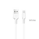 Kabel HOCO X13 Easy charged, USB na micro USB, bijeli, 1m