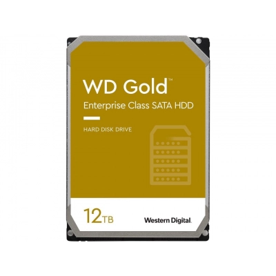 Tvrdi disk 12000 GB WESTERN DIGITAL, Gold Enterprise, WD121KRYZ, SATA3, 256MB cache, 7.200 okr/min, 3.5incha   - Tvrdi diskovi HDD