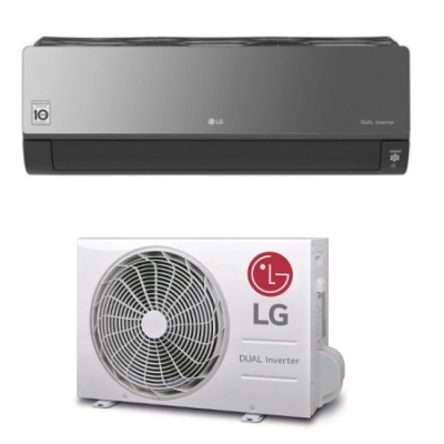 Klima uređaj LG ARTCOOL AC12BK.NSJ/AC12BK.UA3, DUAL inverter, 3.5kW hlađenje, 4.0kW grijanje, Uvnano™ tehnologija, Wi-Fi povezivost, A++, crna   - KUĆANSKI UREĐAJI