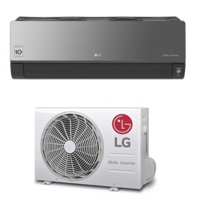 Klima uređaj LG ARTCOOL AC12BK.NSJ/AC12BK.UA3, DUAL inverter, 3.5kW hlađenje, 4.0kW grijanje, Uvnano™ tehnologija, Wi-Fi povezivost, A++, crna - KLIMA UREĐAJI Klima uređaj LG ARTCOOL AC12BK.NSJ/AC12BK.UA3, DUAL inverter, 3.5kW hlađenje, 4.0kW grijanje, Uvnano™ tehnologija, Wi-Fi povezivost, A++, crna - KLIMA UREĐAJI