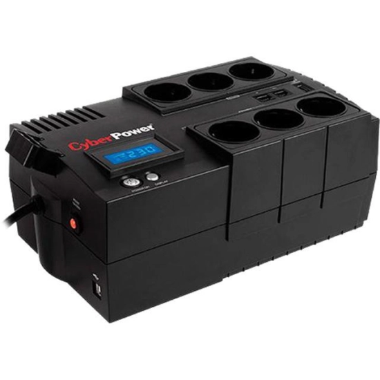 UPS CYBERPOWER 700VA/420W BR700ELCD, line-int.,šuko brick UPS CYBERPOWER 700VA/420W BR700ELCD, line-int.,šuko brick