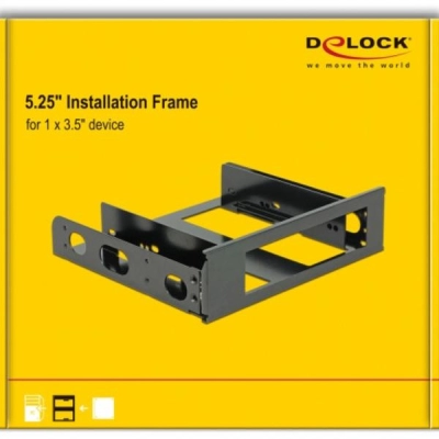 Adapter DELOCK, 5.25” Inst. okvir za 1 x 3.5” 18267   - DeLock