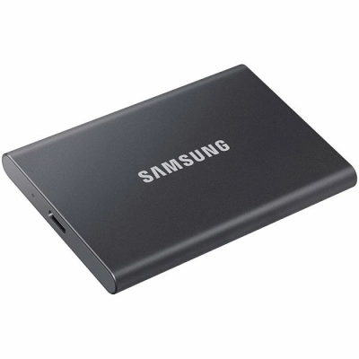 SSD vanjski 2 TB SAMSUNG T7, MU-PC2T0T/WW, 1.050/1.000 MB/s, USB 3.2, iron sivi   - Samsung