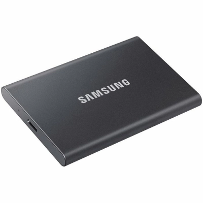 SSD vanjski 2000 GB SAMSUNG T7, MU-PC2T0T/WW, 1.050/1.000 MB/s, USB 3.2, iron sivi   - Samsung