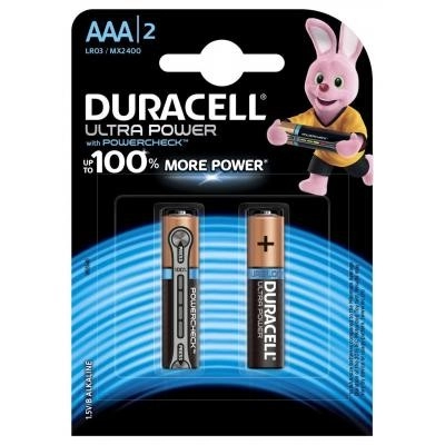 Baterija alkalna ULTRA AAA 2 kom.   Duracell   - Jednokratne baterije