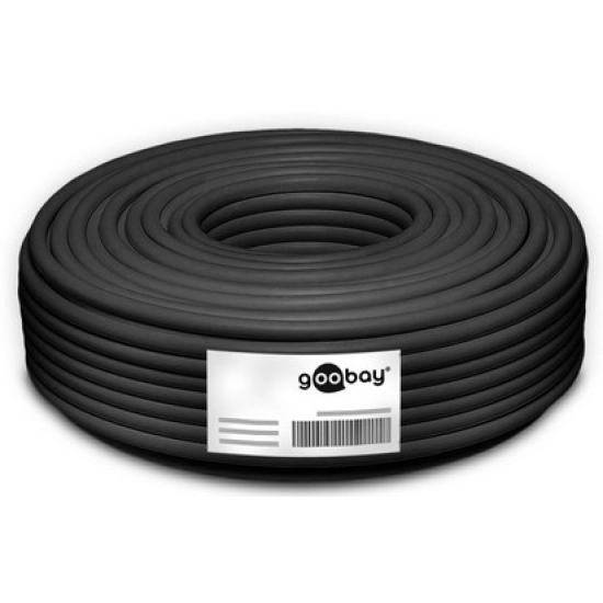Kabel koaks RG 58 dvostruki štit 50R , 1 metar, Goobay