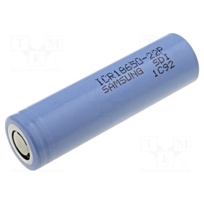 Baterija litijeva 3,7V 18650 Li-Ion 2200mAh, Samsung   - Litijeve baterije