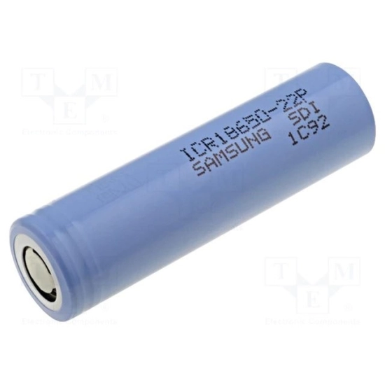 Baterija litijeva 3,7V 18650 Li-Ion 2200mAh, Samsung