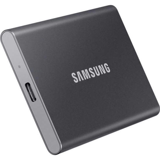 SSD vanjski 1000 GB SAMSUNG T7, MU-PC1T0K/WW, 1.050/1.000 MB/s, USB 3.2, sivi