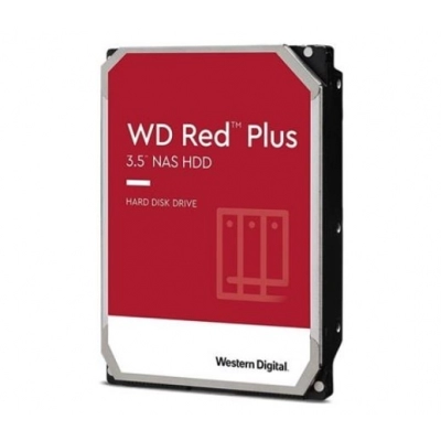Tvrdi disk 6000 GB WESTERN DIGITAL 6TB RED Plus NAS, WD60EFZX, SATA III, 5.640 okr./min, 3.5incha   - Tvrdi diskovi HDD